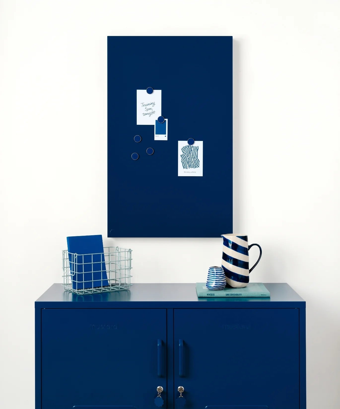 Mustard Made  The Storyboard Navy - Magnetisch bord - Oosterlinck Home