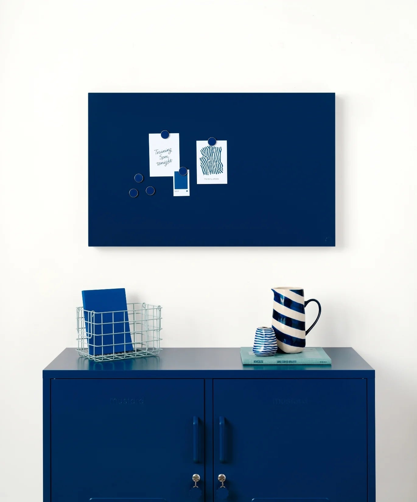 Mustard Made  The Storyboard Navy - Magnetisch bord - Oosterlinck Home