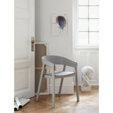 Muuto Cover Lounge chair met lederen zitvlak - verschillende varianten - Oosterlinck