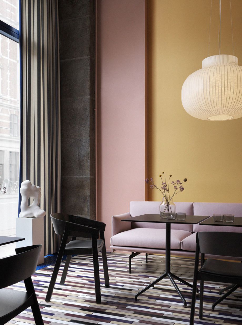 Muuto Cover chair leer - verschillende kleuren - Oosterlinck
