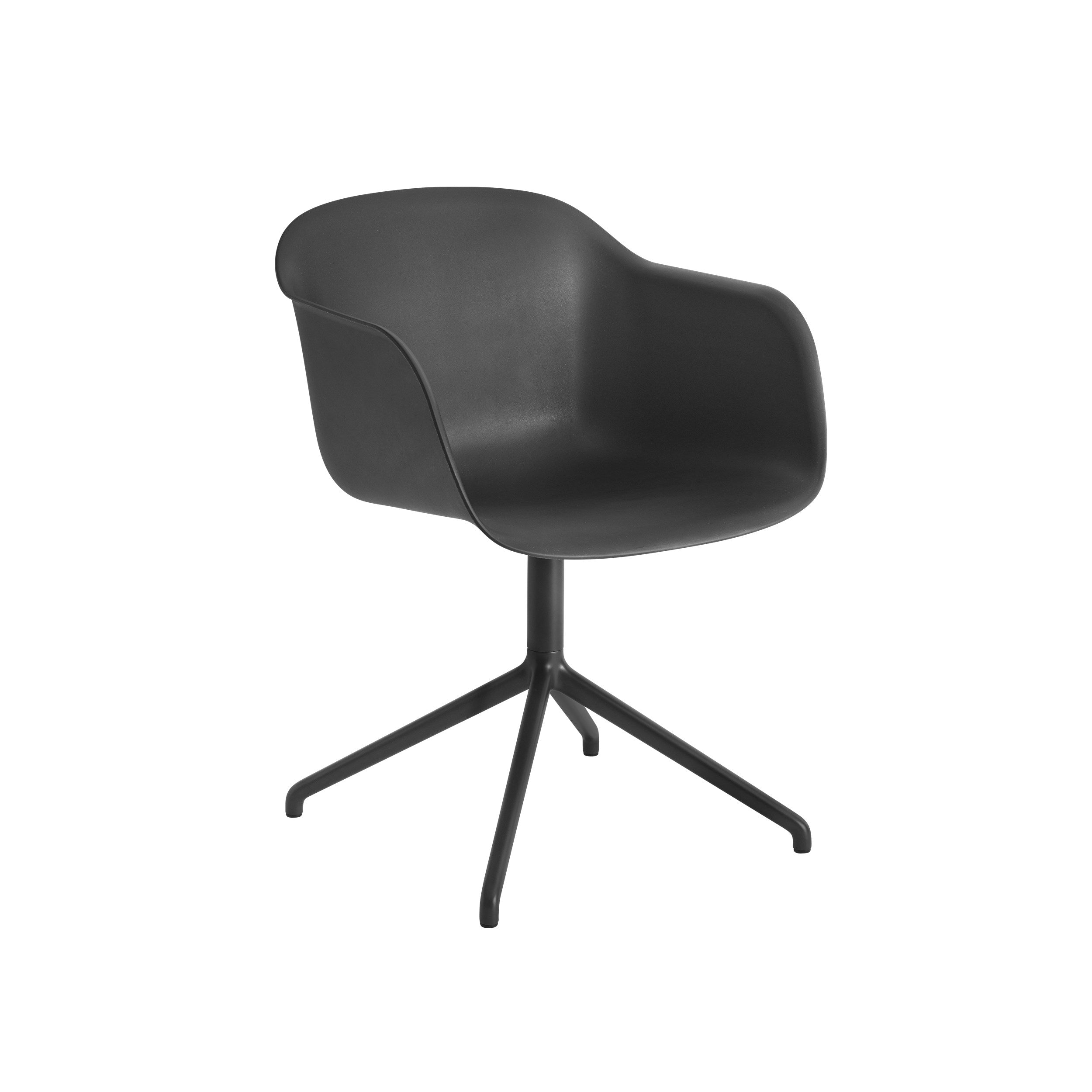 Muuto Fiber armchair swivel base - Oosterlinck