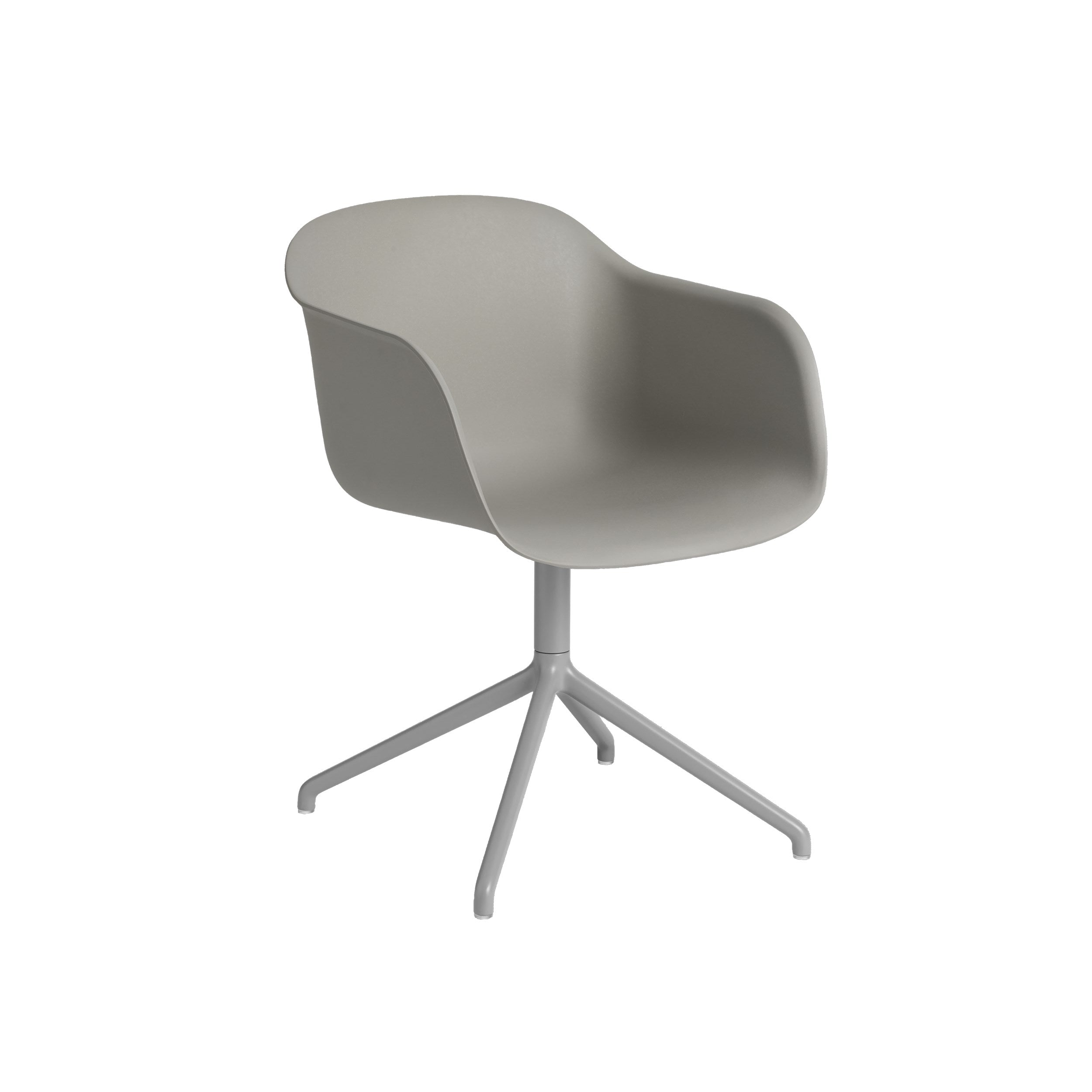 Muuto Fiber armchair swivel base - Oosterlinck