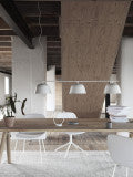 Muuto Fiber side chair swivel base - Oosterlinck