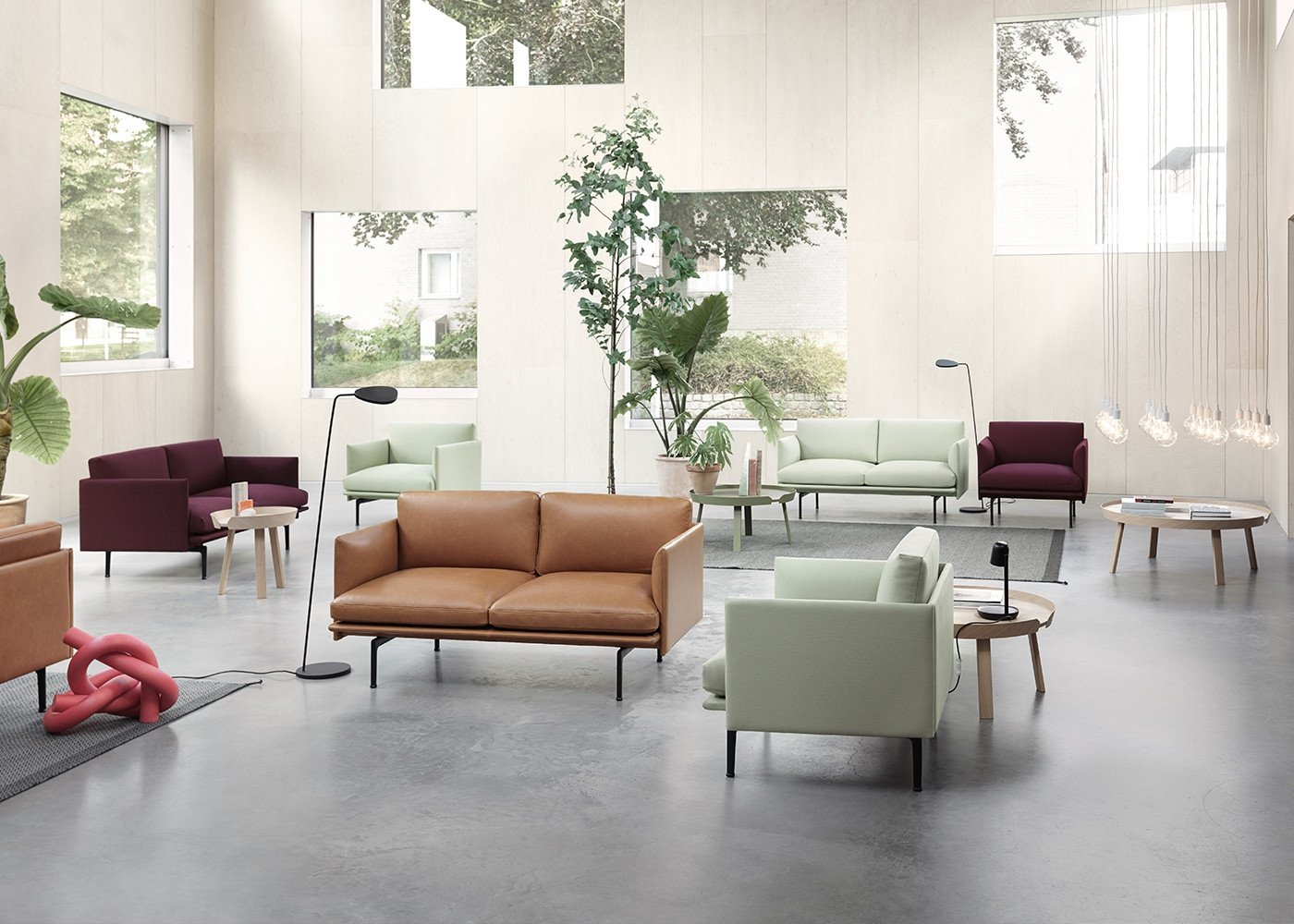 Muuto Outline sofa 2-seater - Oosterlinck