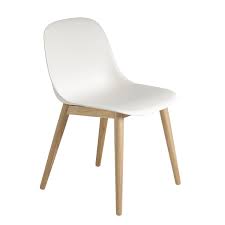 Muuto Fiber side chair wood base - Oosterlinck