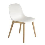 Muuto Fiber side chair wood base