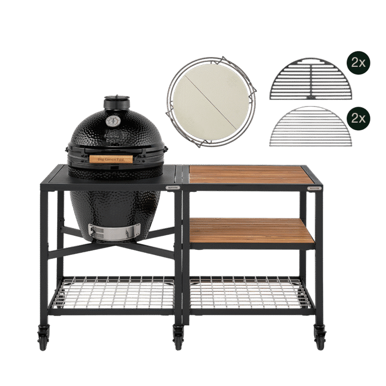 Big Green Egg The Onyx Large Outdoor Kitchen Set Limited Edition