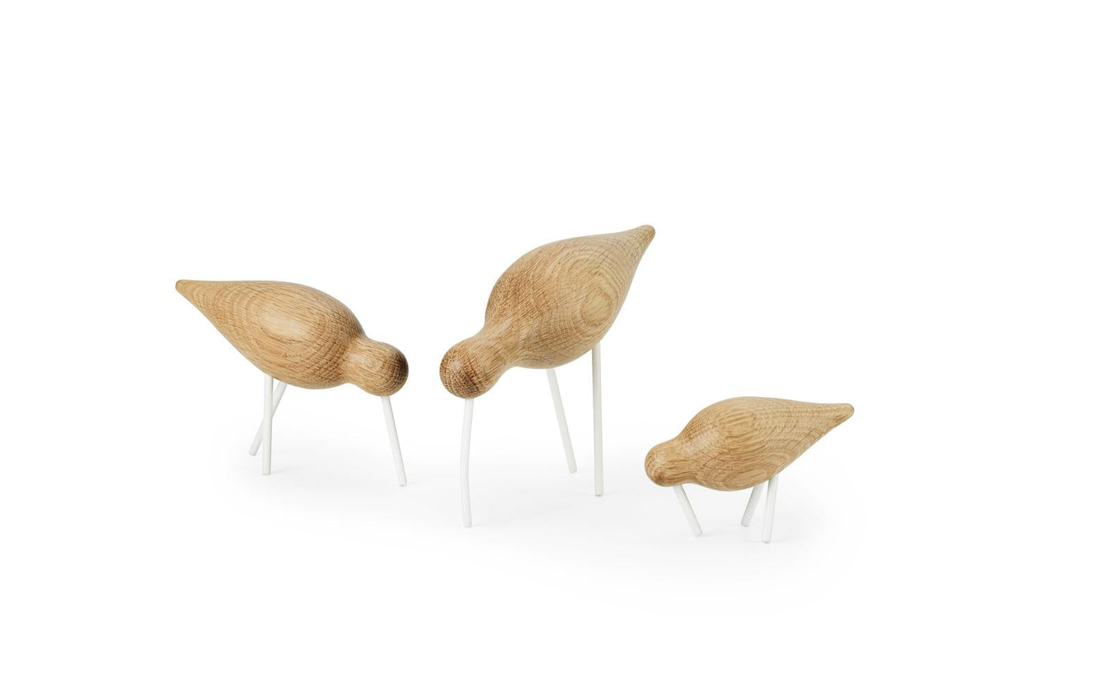 Normann Copenhagen  Shorebird large oak/white -40% - Oosterlinck Home