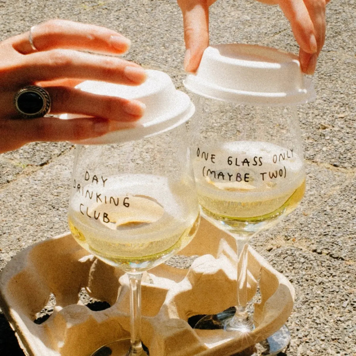 HOLY APEROLY -  Glas "One glass only (maybe two)"