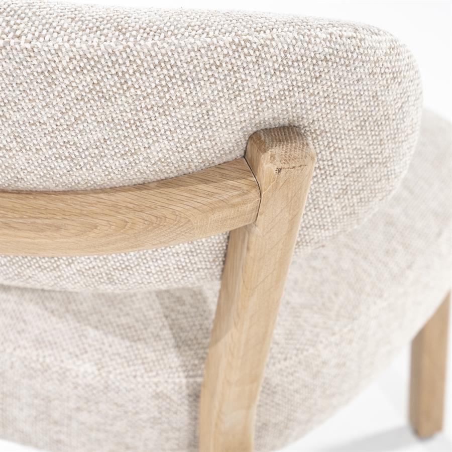 Linck. Mikky lounge naturel hout