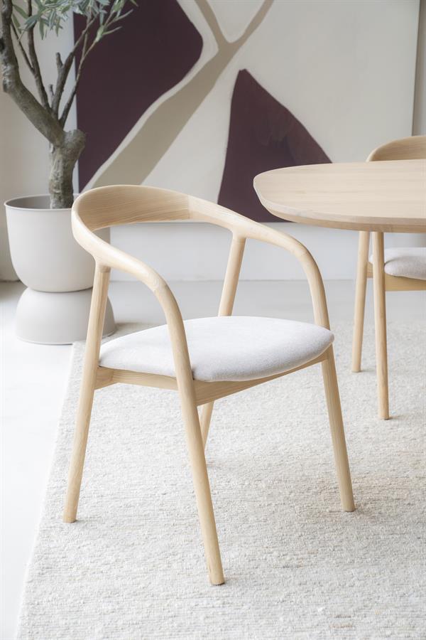 Linck. Rayven stoel naturel hout