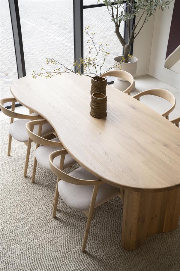 Linck. Rayven stoel naturel hout