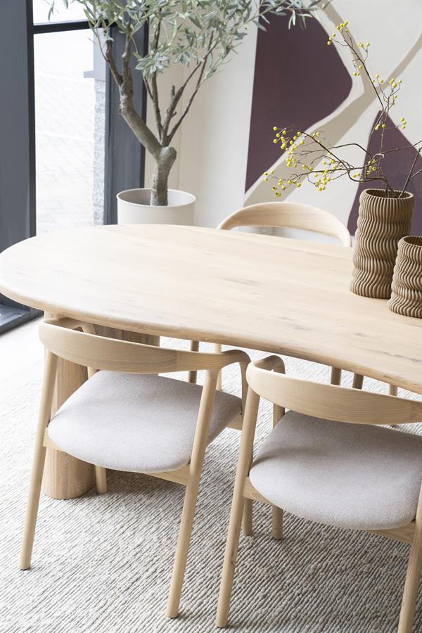 Linck. Rayven stoel naturel hout