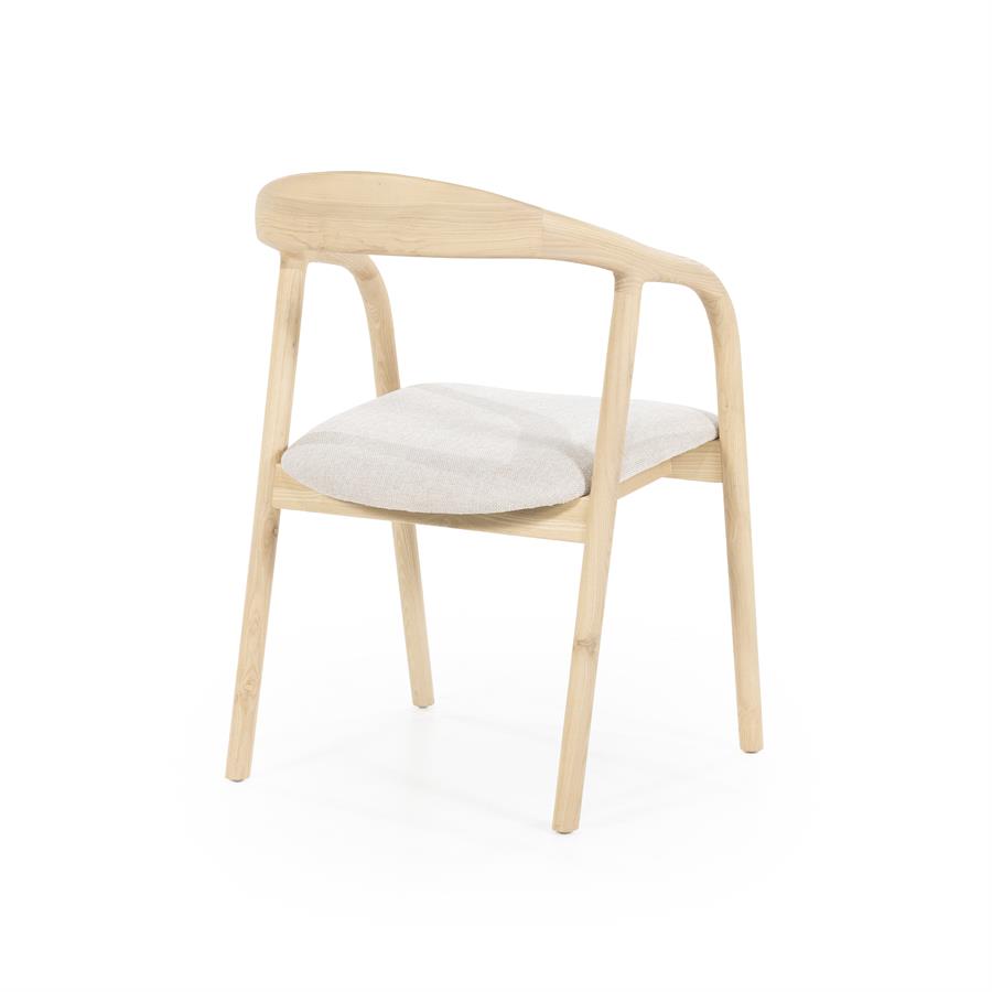 Linck. Rayven stoel naturel hout