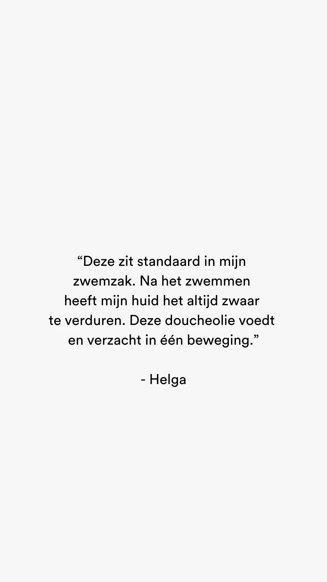 Ray.  Douche olie voor droge huid