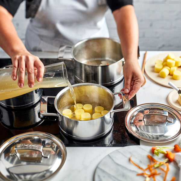 Demeyere Silver 7 kookpot met deksel - verschillende maten