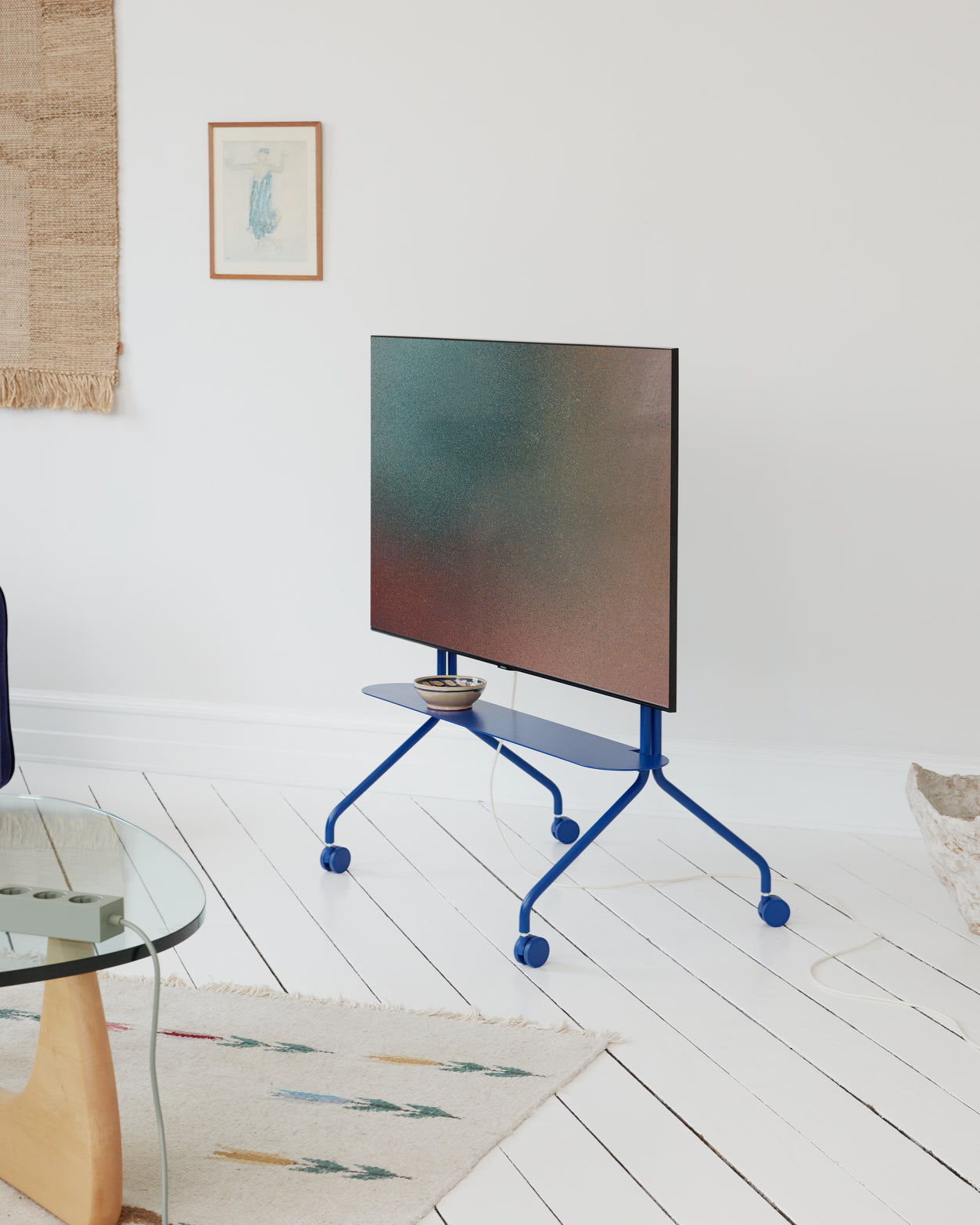 Pedestal TV stand shelf - Oosterlinck