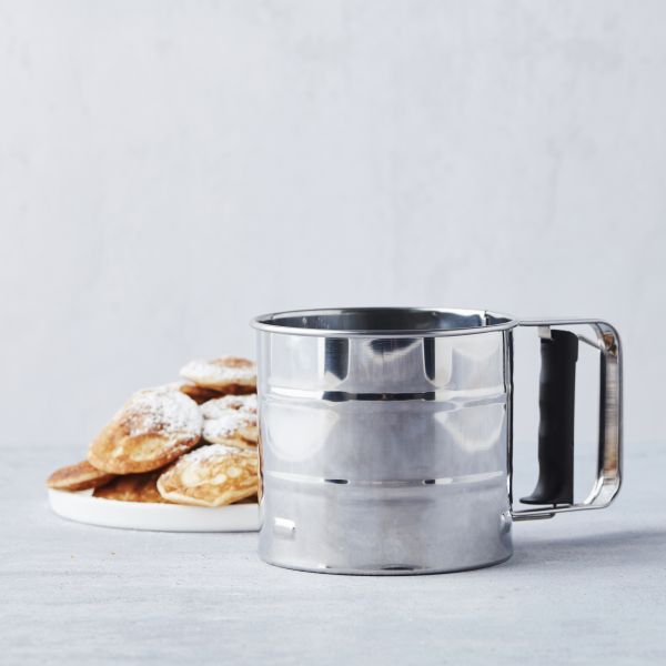 Point-Virgule Meel-/poedersuikerstrooier uit rvs 350g - Oosterlinck
