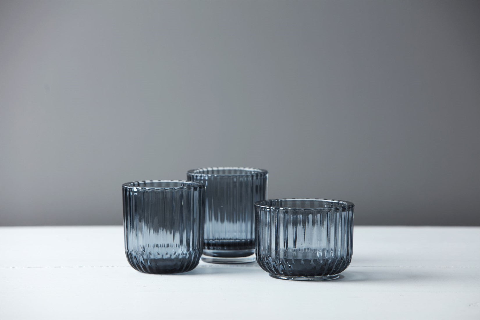 Point Virgule   Theelicht in gekleurd glas  -40% - Oosterlinck Home