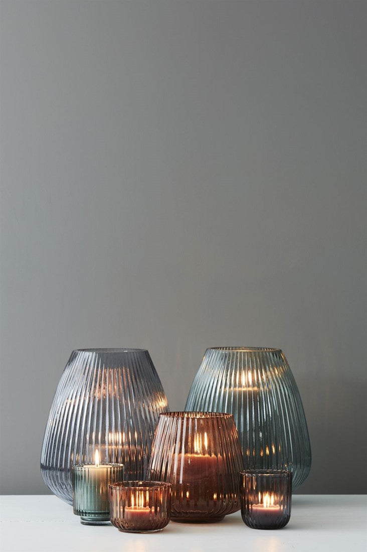 Point Virgule   Theelicht in gekleurd glas  -40%