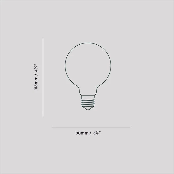 TALA BULB Porcelain II LED 6W E27/  -50% - Oosterlinck Home