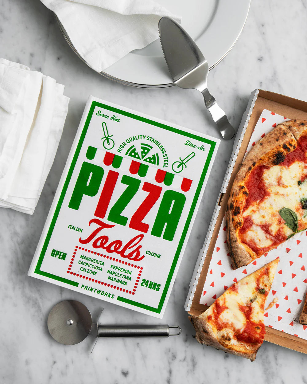 Printworks    The Essentials - Pizza tools - Oosterlinck Home