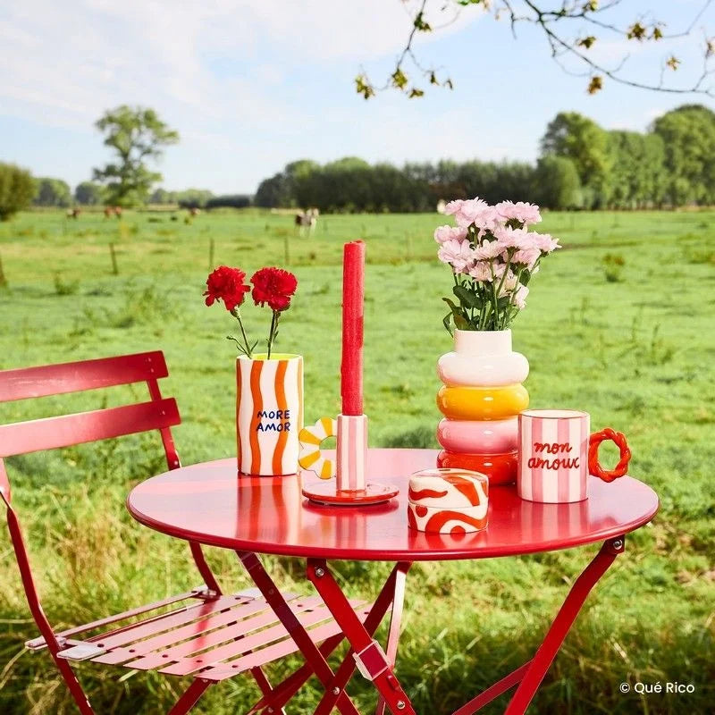 Que Rico  Vaas Antonita - More Amor - Oosterlinck Home
