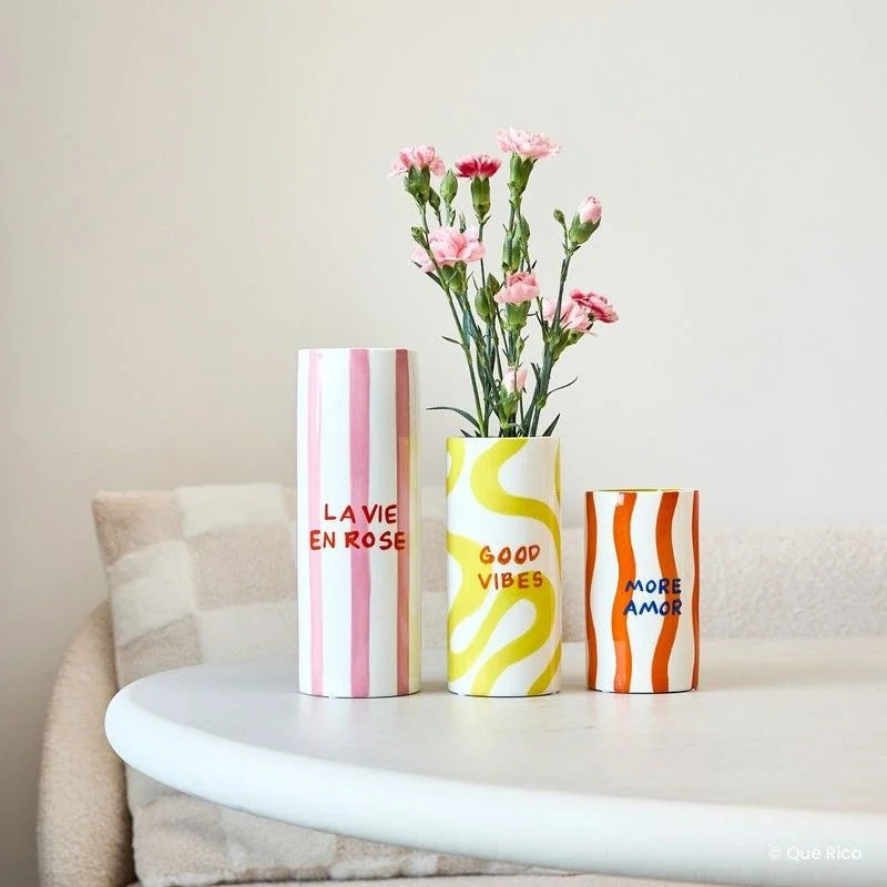 Que Rico  Vaas Antonita - More Amor - Oosterlinck Home