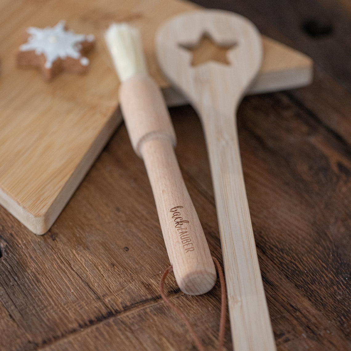 Räder   Houten roerlepel ster - Oosterlinck Home