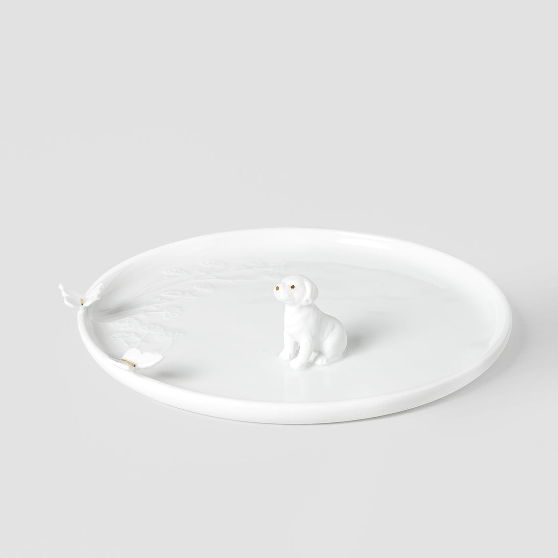 Räder  Serveer- of decoratief bordje met hondje - Oosterlinck Home