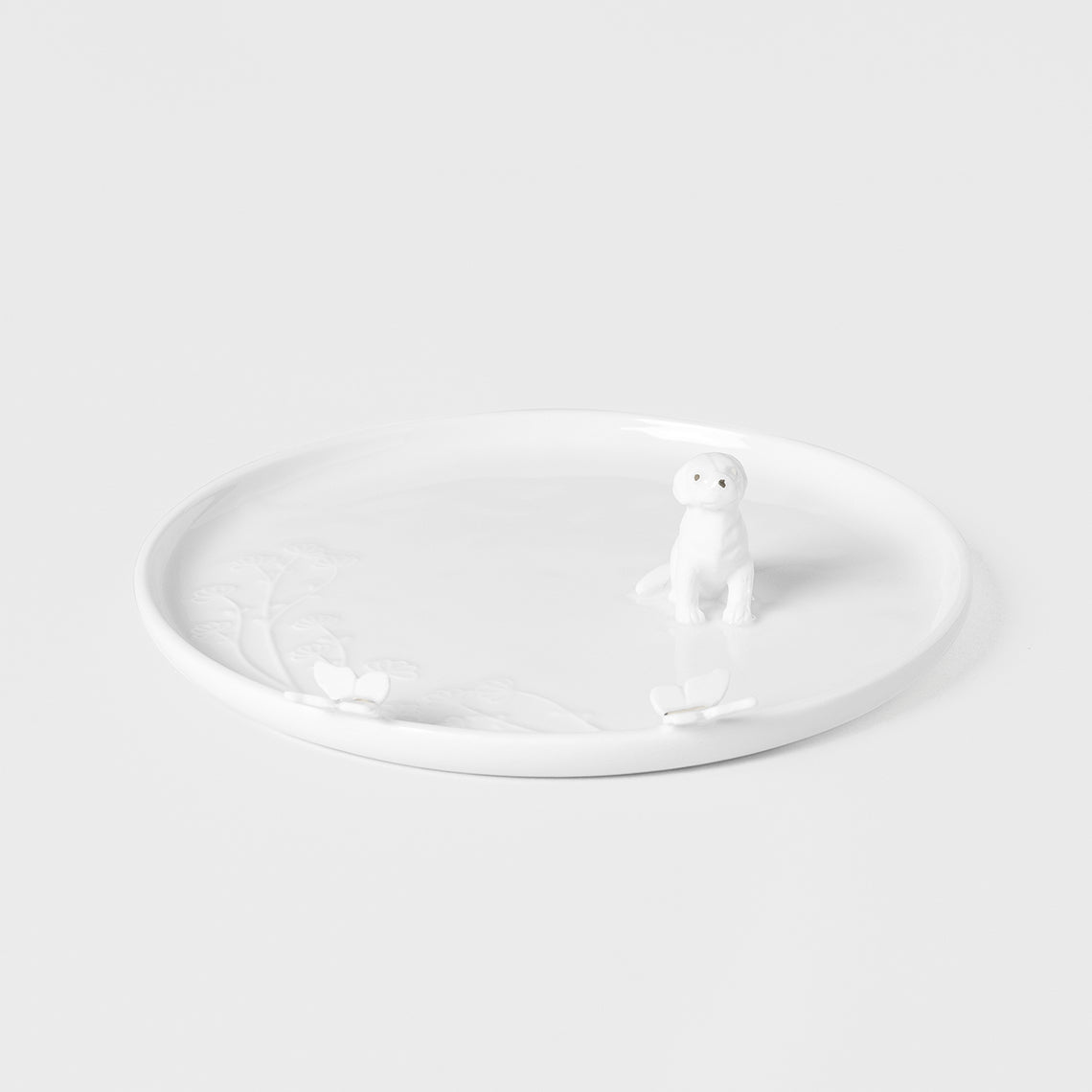 Räder  Serveer- of decoratief bordje met hondje - Oosterlinck Home