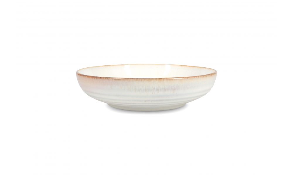 Salt&Pepper  Artisan off-white diep bord - Oosterlinck