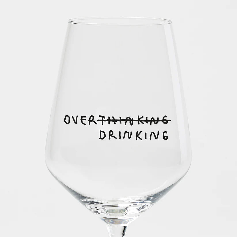 HOLY APEROLY -  Glas "Over drinking"