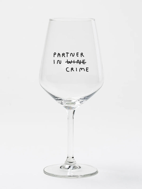HOLY APEROLY - Glas " Partner in wine " - Oosterlinck