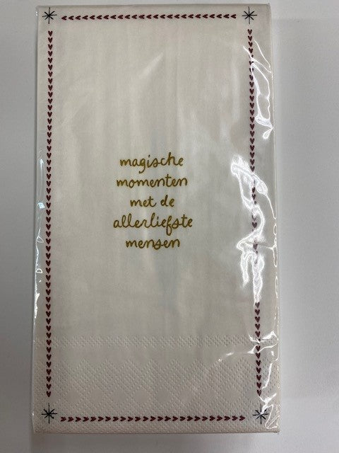 Zusss  Servetten feest - Magische momenten met allerliefste mensen - Oosterlinck Home