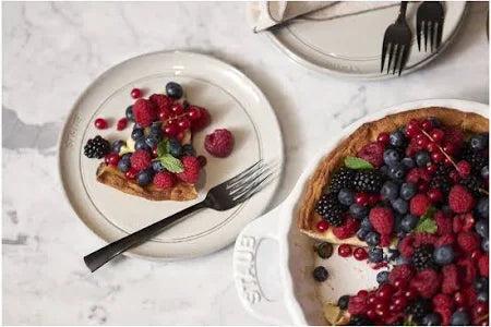 Staub   Dessertborden 6stuks Dining Line White Truffle  -60%