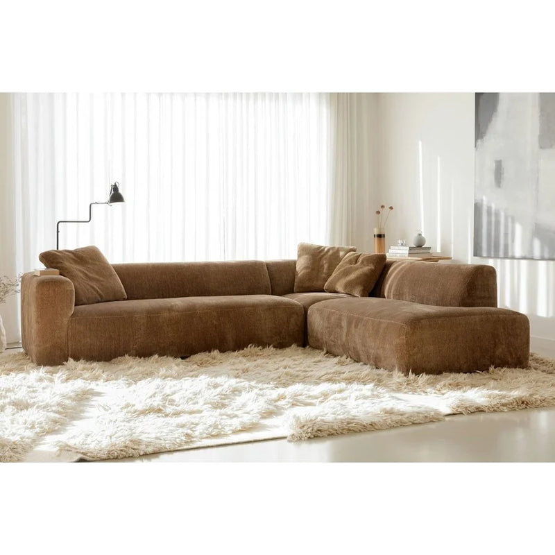 Sits Annie Driezit + chaise longue hoekbank 305cm - Oosterlinck