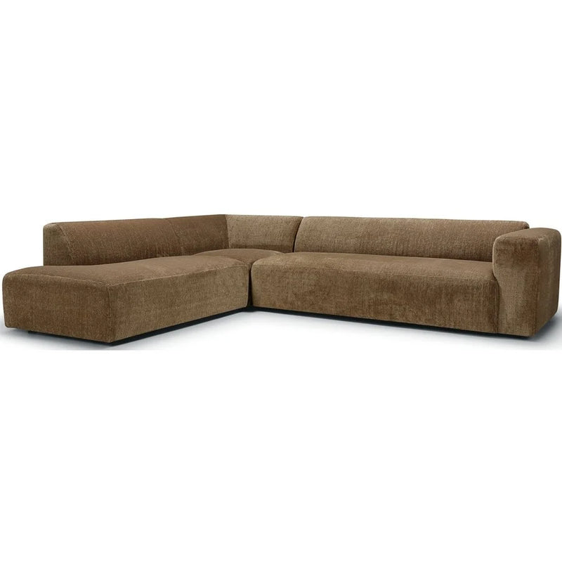 Sits Annie Driezit + chaise longue hoekbank 305cm - Oosterlinck