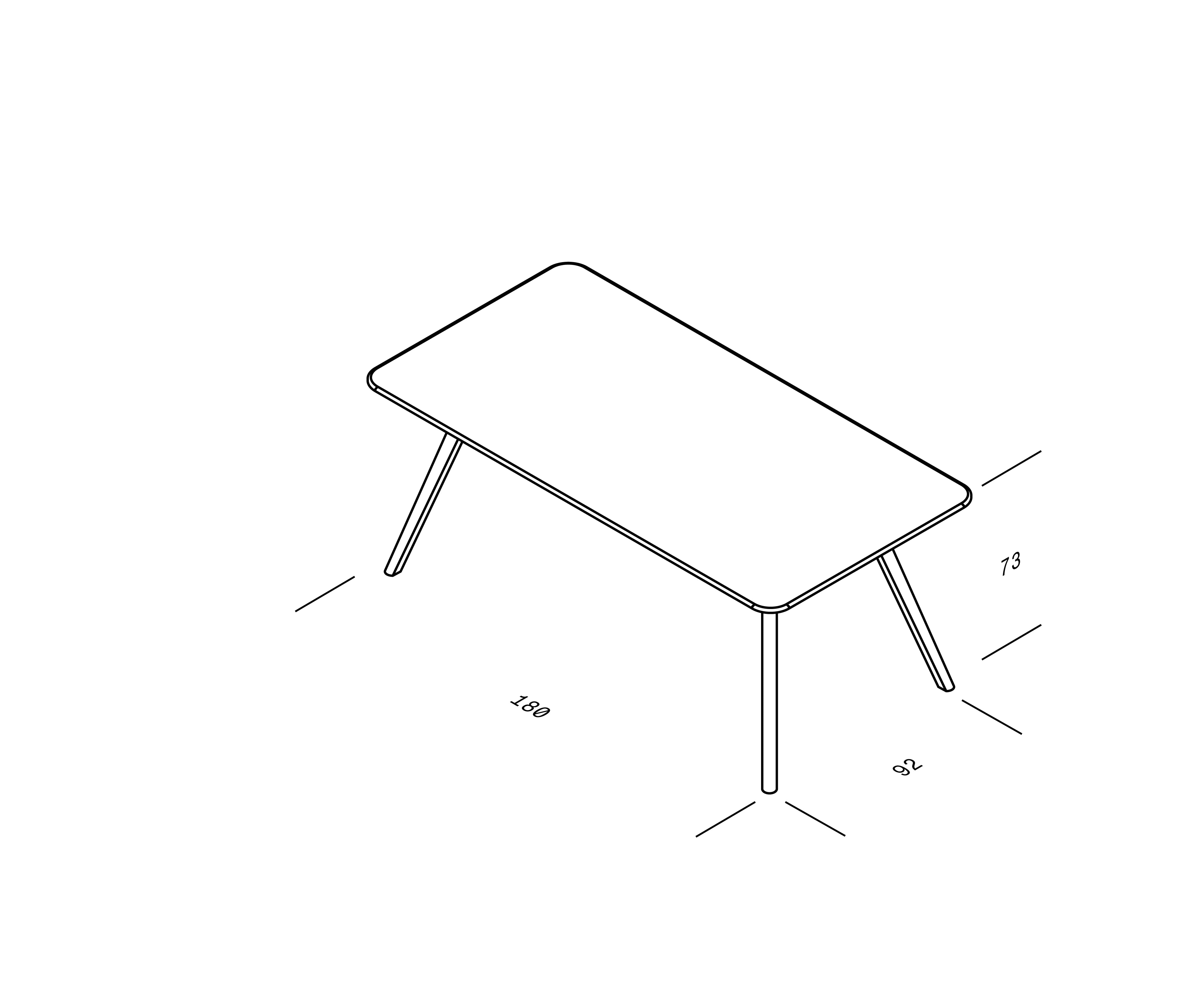 Objekte Unserer Tage  Meyer Table Rechthoekig
