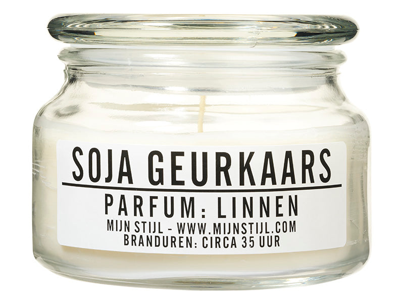 Mijn Stijl - Geurkaars in glas  - 2 varianten - Oosterlinck