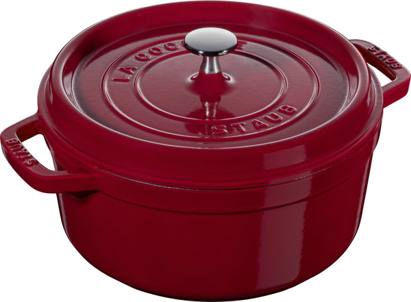 STAUB La Cocotte gietijzeren LAGE stoofpot 28cm bordeaux - Oosterlinck