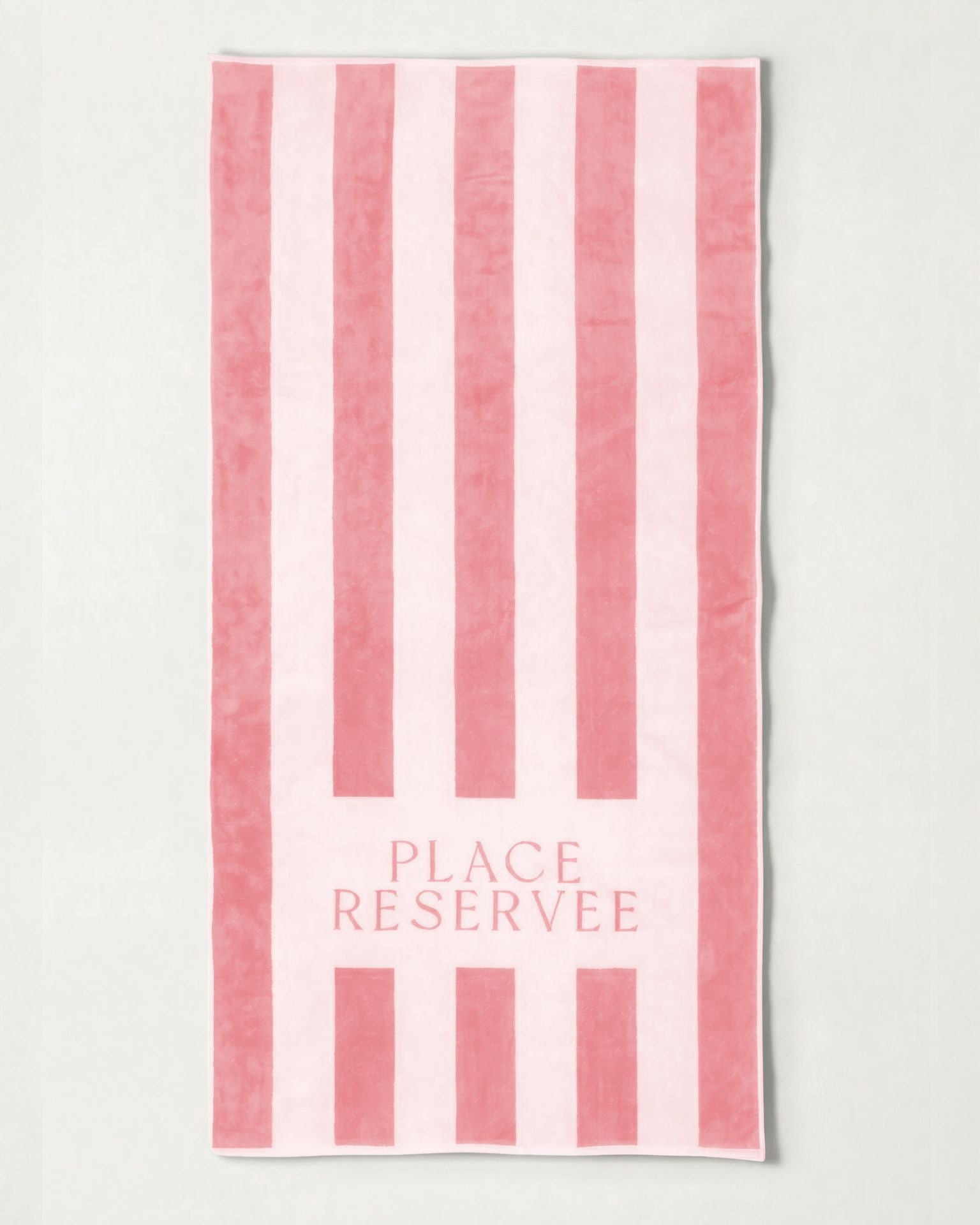 Place Réservée   Strandlaken PLACE RESERVEE Petite - Oosterlinck Home