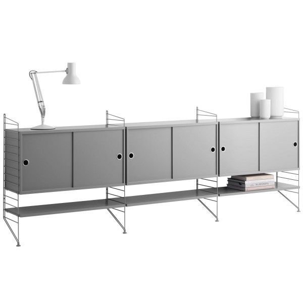 String System dressoir large grijs - Oosterlinck