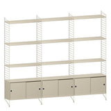 String System hoge kast large beige - Oosterlinck