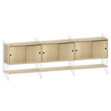 String System dressoir large wit eik - Oosterlinck