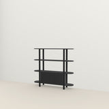 Studio Henk Oblique Cabinet - zwart frame - verschillende varianten