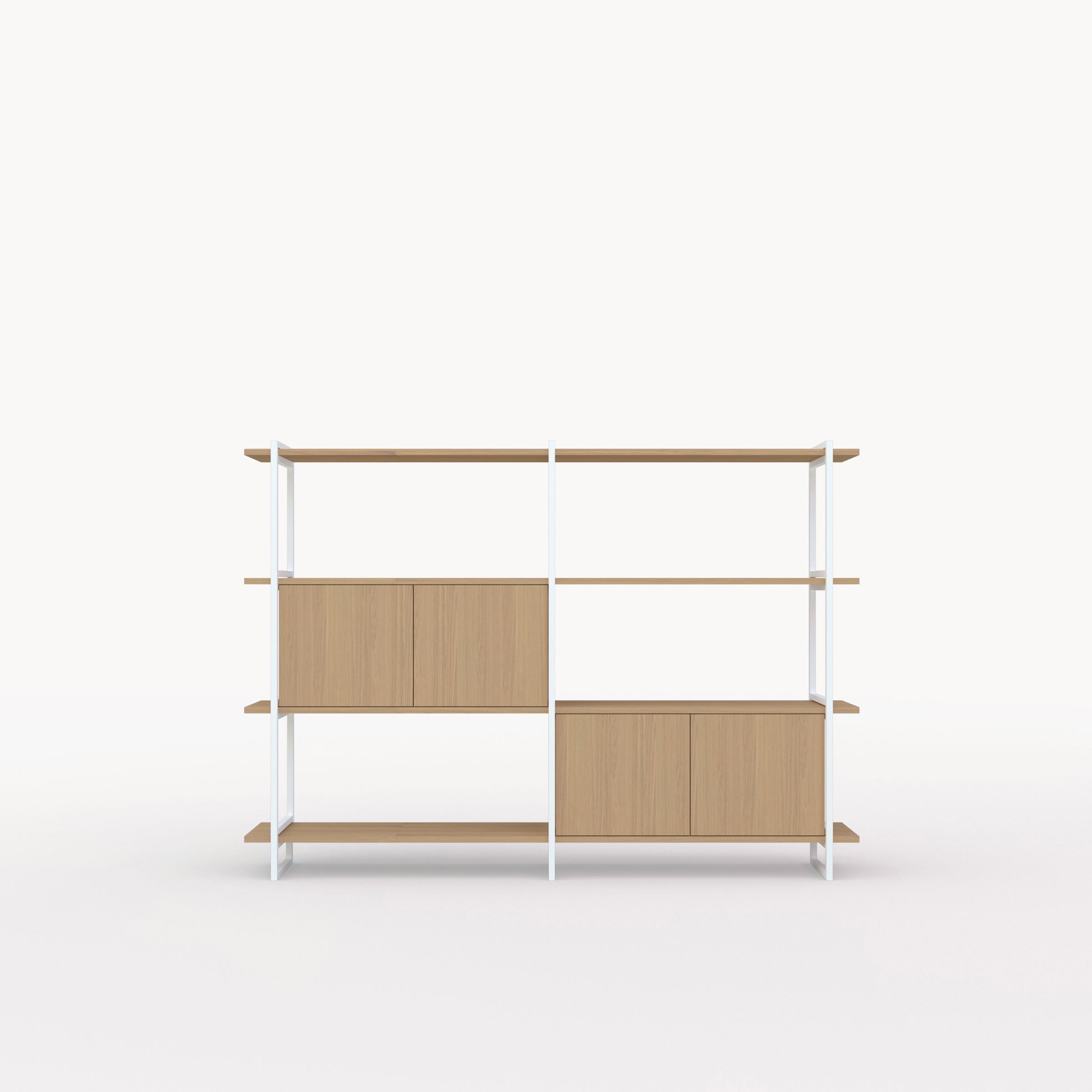 Studio Henk Modular Cabinet MC-4L - wit frame - verschillende breedtes - Oosterlinck
