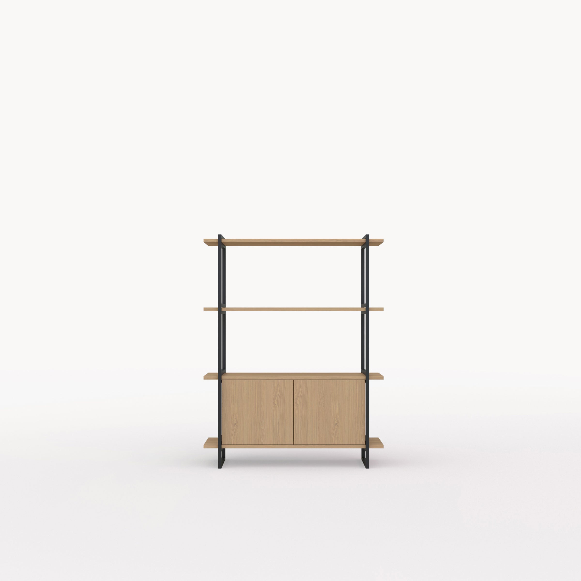 Studio Henk Modular Cabinet MC-4L - zwart frame - verschillende breedtes - Oosterlinck