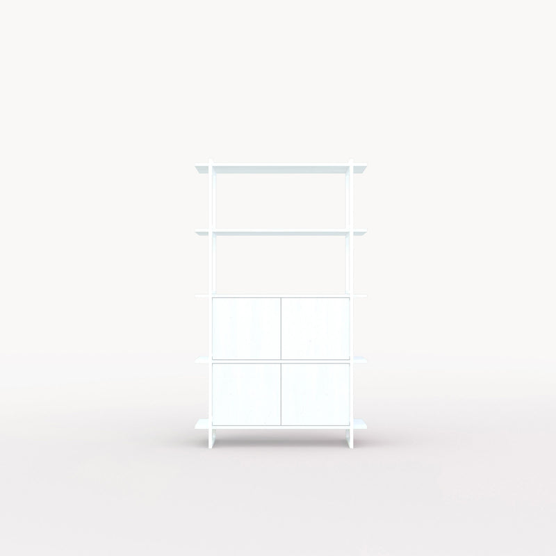 Studio Henk Modular Cabinet MC-5L - wit frame - verschillende breedtes