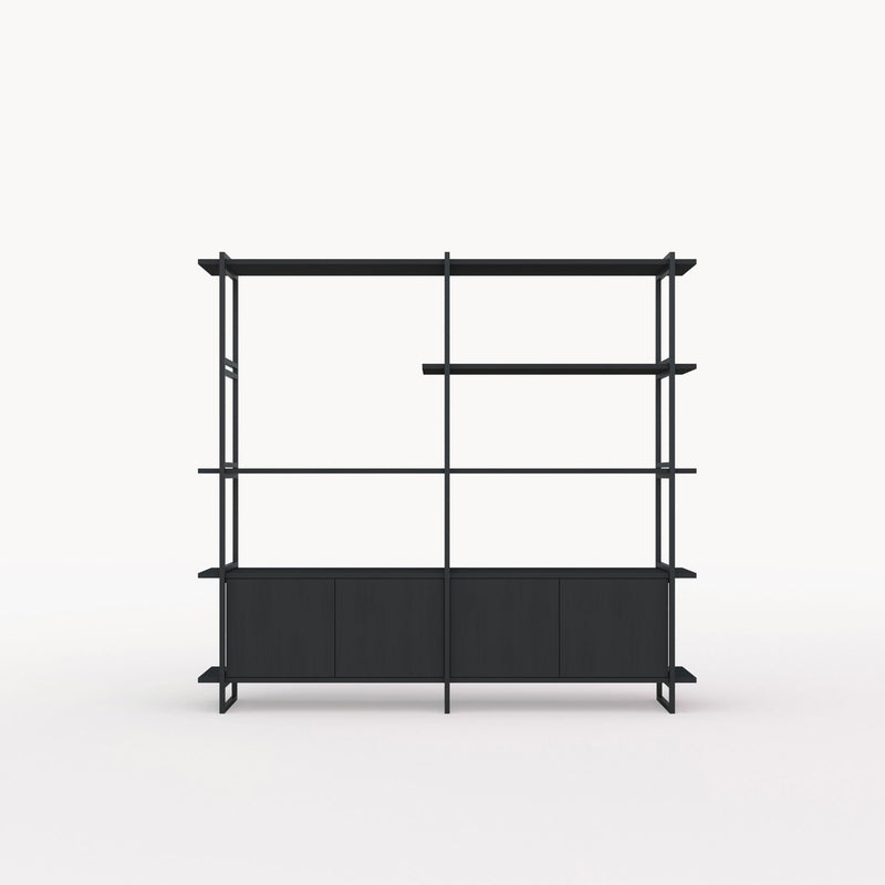 Studio Henk Modular Cabinet MC-5L - zwart frame - verschillende breedtes